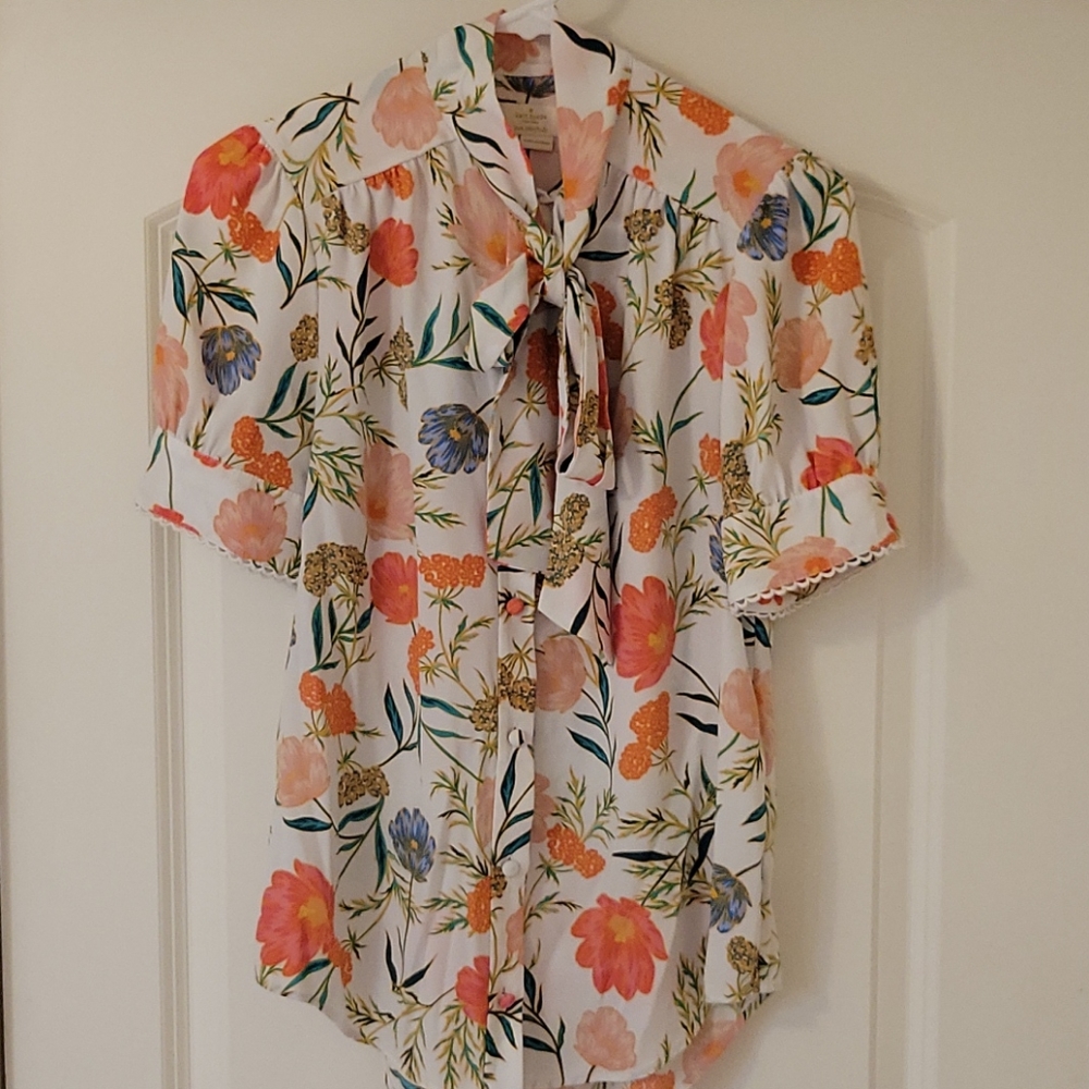Kate Spade Floral Blouse
